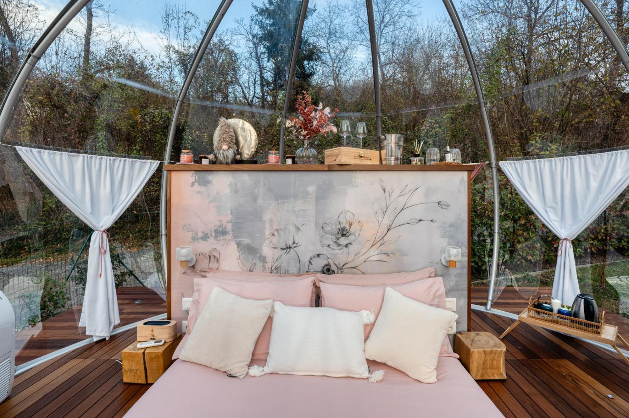Il Cantico Bubble Room Experience San Giacomo (Piedmont) Exterior foto