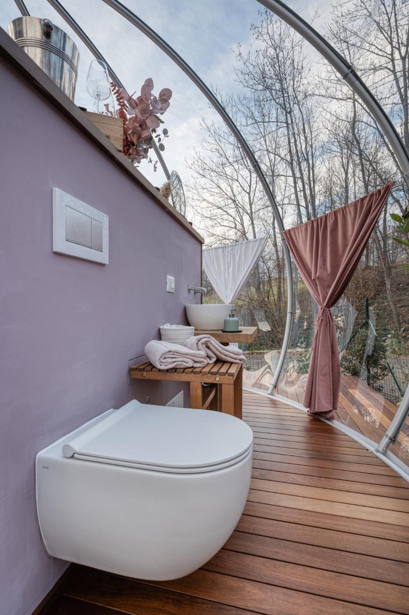 Il Cantico Bubble Room Experience San Giacomo (Piedmont) Exterior foto