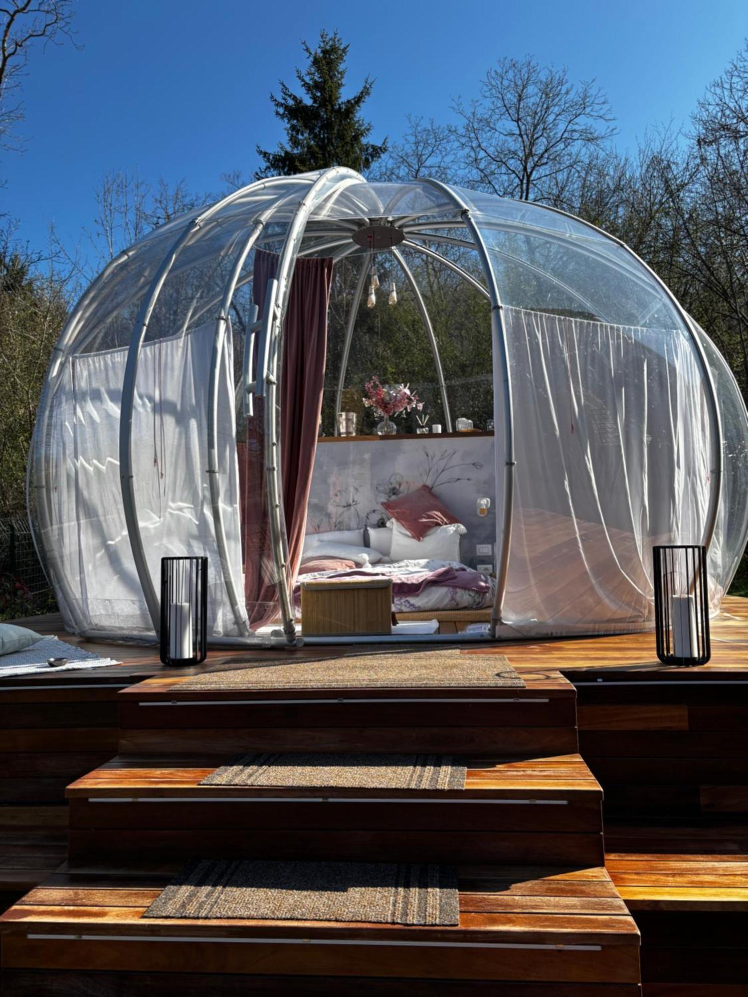 Il Cantico Bubble Room Experience San Giacomo (Piedmont) Exterior foto